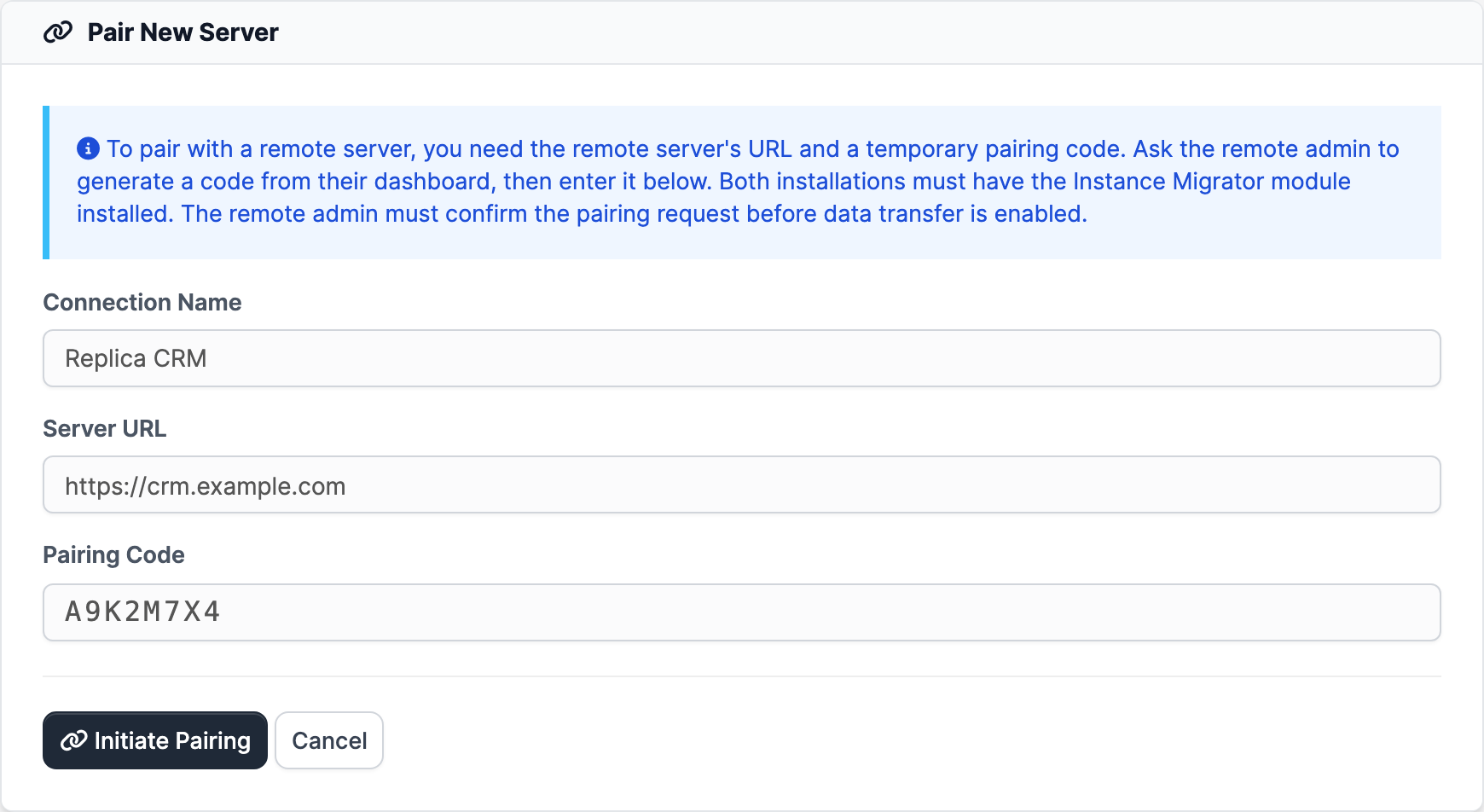 Pair Server